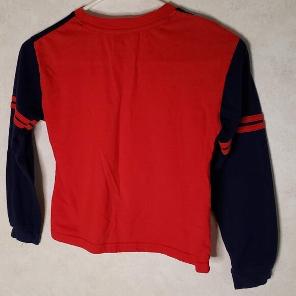 Superman X-Small Boy's Long Sleeve Red and Black Metropolis T-Shirt - Picture 2 of 3